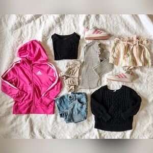 8 Piece 4T Toddler Girl's Lot